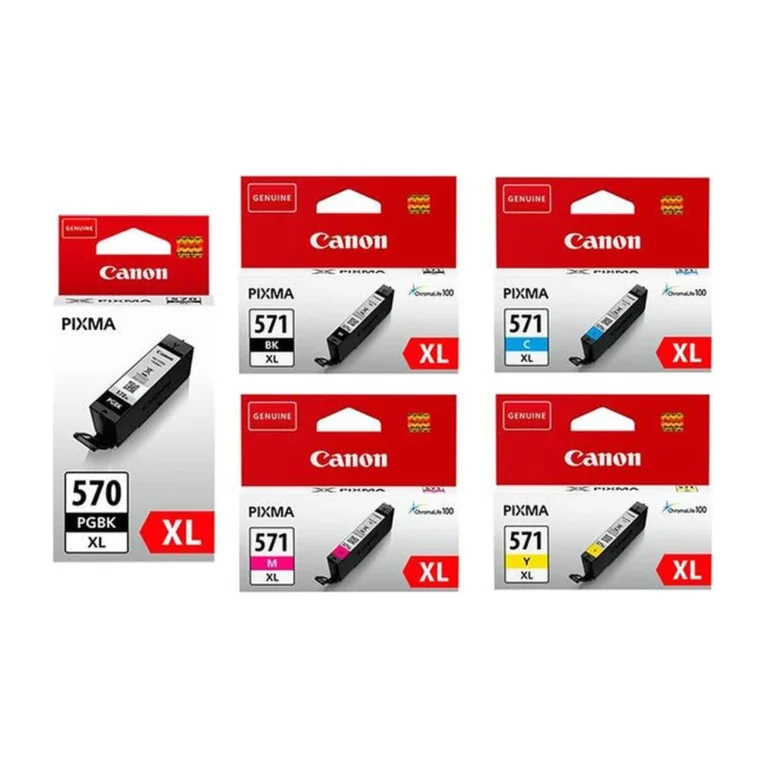 Pack Cartouches COPYMAX Compatible Canon PGI-570XL / CLI-571XL — Jeu de 5 — YouShop DZ