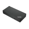 STATION D’ACCUEIL THINKPAD UNIVERSELLE USB-C ALGERIE (7) LENOVO DOCKSTATION THINKPAD USB-C vue de haut à gauche