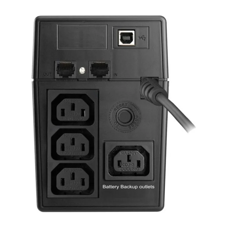 e3guyy.webp Onduleur INFOSEC E2 LCD 600VA 4 Prises IEC USB — YouShop DZ