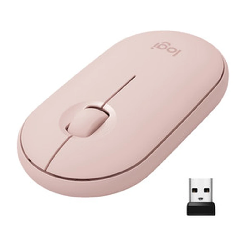 Logitech Pebble M350 Souris sans fil Rose — YouShop DZ
