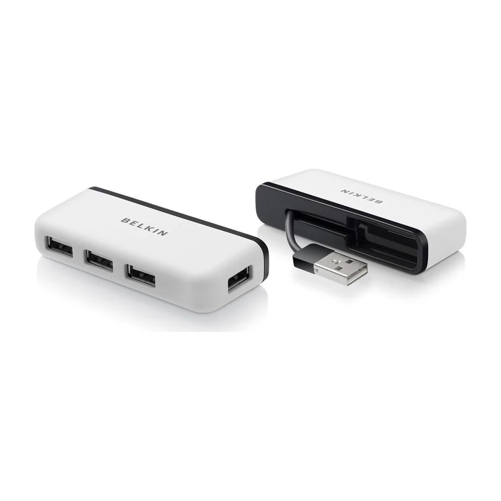 Belkin F4U021bt Hub USB 2.0 4 Ports Noir/Blanc — YouShop DZ