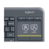 Logitech K400 Plus clavier sans fil youshop algerie (2) Logitech Wireless Touch Keyboard K400 Plus zoom sur fonction tactile