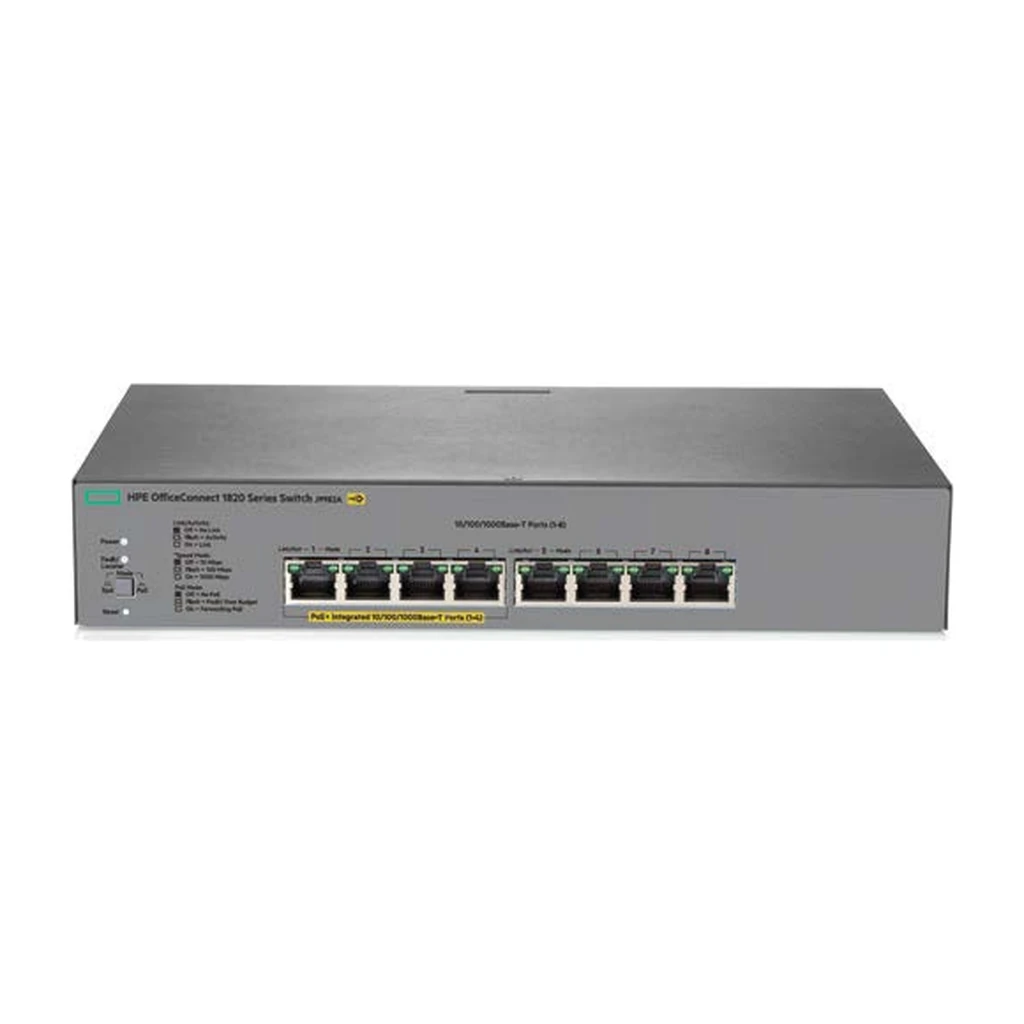 HP 1820-8G-PoE+ 65W (J9982A) - Switch 8 Ports Gigabit PoE+ — YouShop DZ