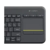 Logitech K400 Plus clavier sans fil youshop algerie (4) Logitech Wireless Touch Keyboard K400 Plus zoom sur pavé tactile