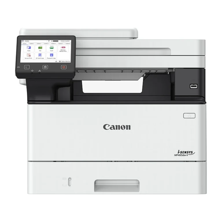 ilw7j9.webp Canon i-SENSYS MF465dw Laser Mono 4-en-1 40ppm Wi-Fi RJ45 Fax RV ADF (CC229) — YouShop DZ