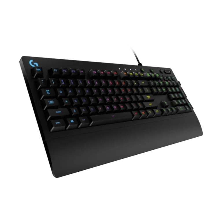 logitech G213 Prodigy-4 (1) logitech G213 Prodigy vue face laterale
