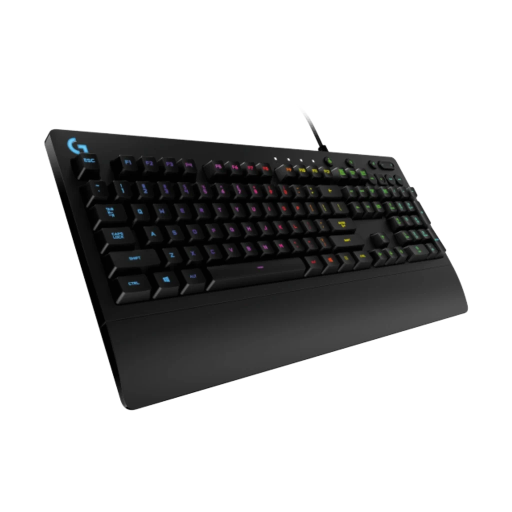 logitech G213 Prodigy-4 (1) logitech G213 Prodigy vue face laterale