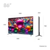 LG 86UA75006LA — TV LED 86" Smart UHD 4K (2025) — YouShop DZ