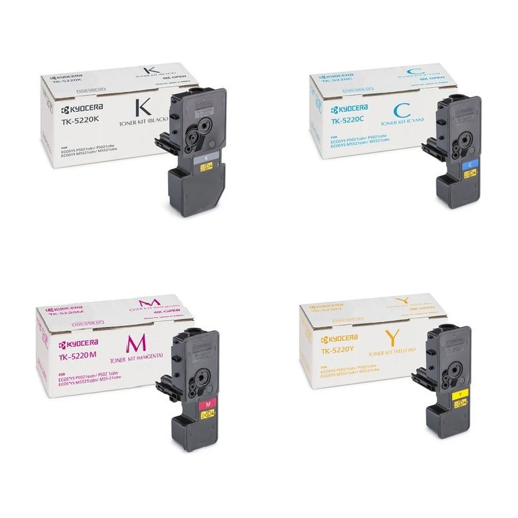 jzcgkb.webp Pack Toner Compatible INKMASTER Kyocera TK-5220 / TK-5230 (Noir + Cyan + Magenta + Jaune) — YouShop DZ