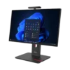 Lenovo ThinkCentre M90a Gen 6 - vue trois quarts rapprochée écran allumé