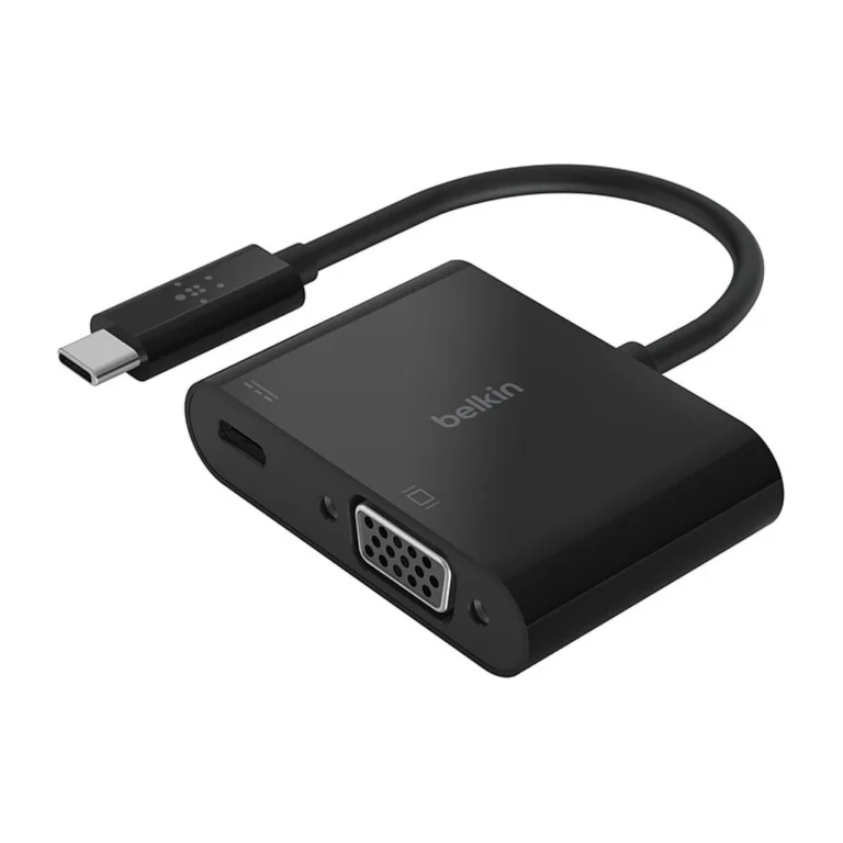 mrp5ri.webp Belkin Adaptateur USB-C vers VGA + Recharge 60W — YouShop DZ