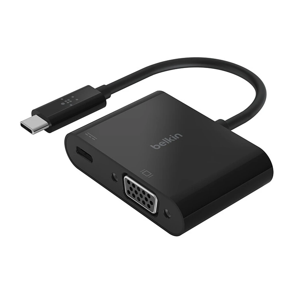 mrp5ri.webp Belkin Adaptateur USB-C vers VGA + Recharge 60W — YouShop DZ