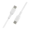 nedhcq.webp Belkin BOOST CHARGE USB-C vers USB-C 2m 60W Tressé Blanc — YouShop DZ
