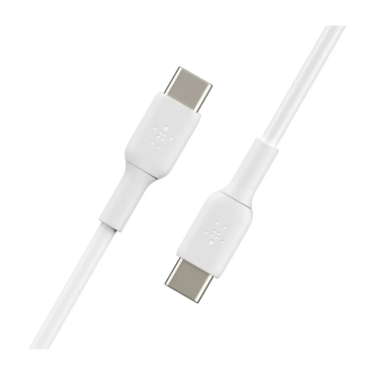 nedhcq.webp Belkin BOOST CHARGE USB-C vers USB-C 2m 60W Tressé Blanc — YouShop DZ