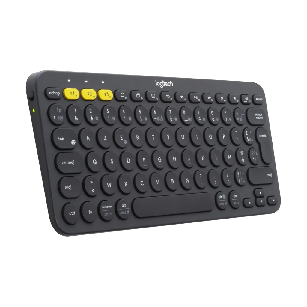 Logitech Multi-Device Keyboard K380 vue cote