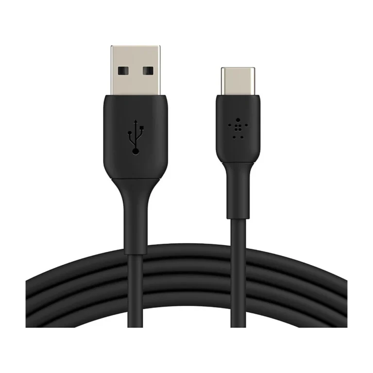 o9nkz3.webp Belkin BoostCharge USB-A vers USB-C 3m Noir 25000 Flexions — YouShop DZ