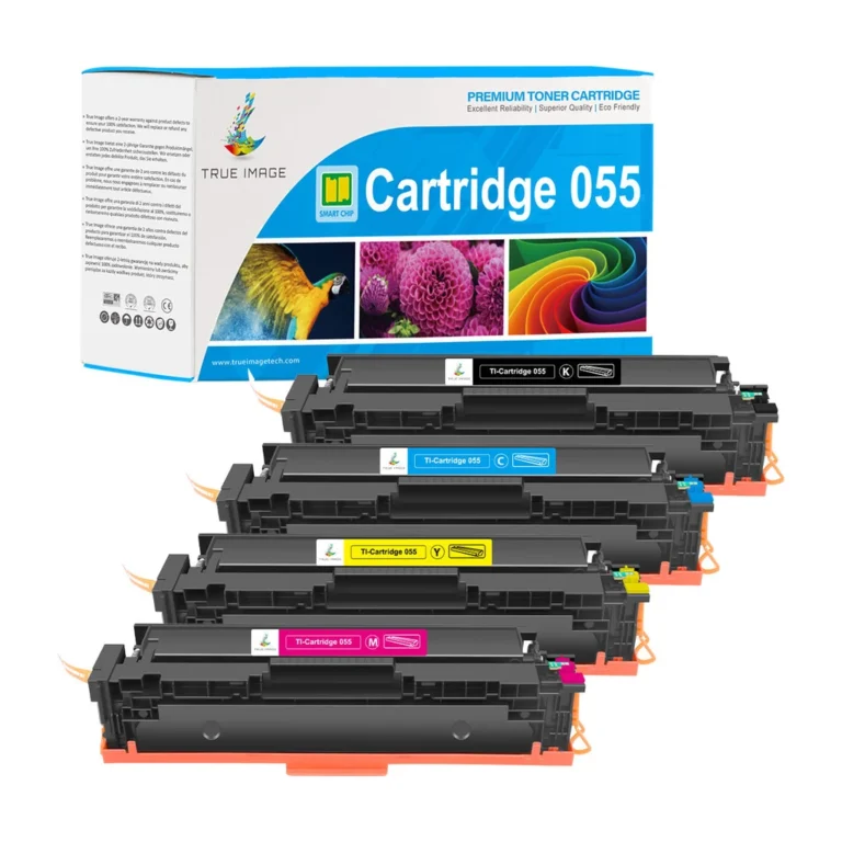 ot8lvv.webp Canon CRG-055 — Pack Toners Cartouche 055 (BK 2 300 + CMY 2 100 pages) pour LBP660C / MF740C — YouShop DZ