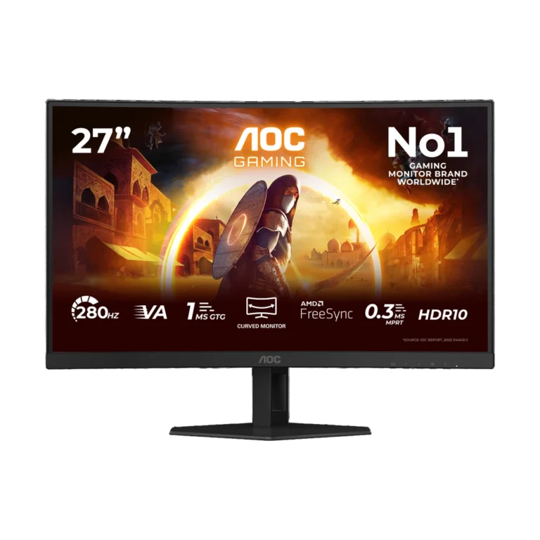 qpoukq.webp Écran AOC C27G4ZXE 27" Curved 280Hz FreeSync — YouShop DZ