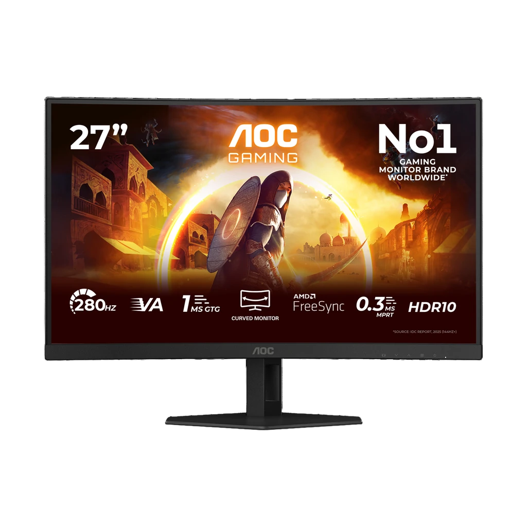 qpoukq.webp Écran AOC C27G4ZXE 27" Curved 280Hz FreeSync — YouShop DZ