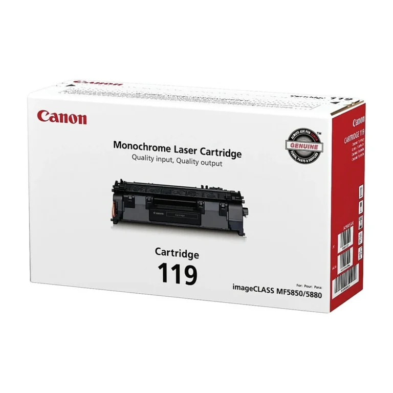 rb4nsf.webp Canon C-CRG-119 — Toner Compatible Noir 2 100 pages pour LBP6300dn / MF5870 — YouShop DZ
