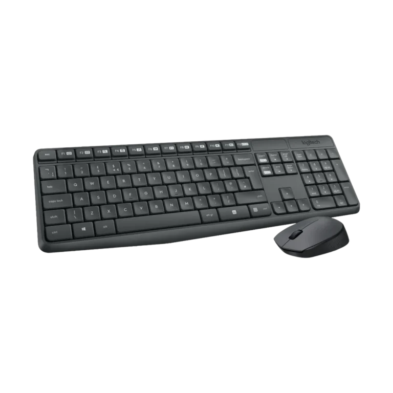 logitech mk235 calavier souris sans fil vu de face