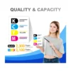 u5yd78.webp Canon CRG-055 — Pack Toners Cartouche 055 (BK 2 300 + CMY 2 100 pages) pour LBP660C / MF740C — YouShop DZ