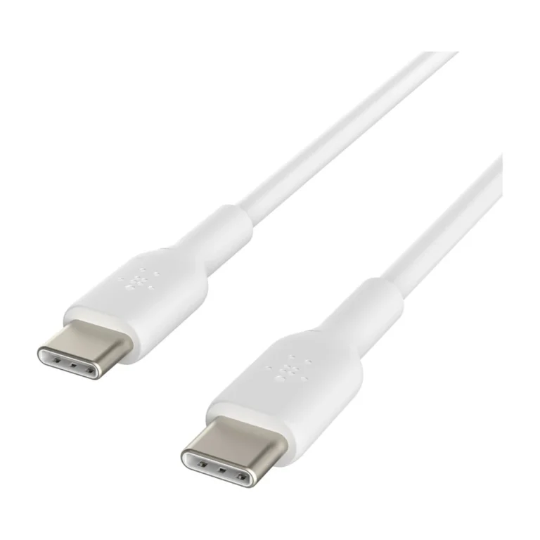 umnoon.webp Belkin BOOST CHARGE USB-C vers USB-C 2m 60W Tressé Blanc — YouShop DZ
