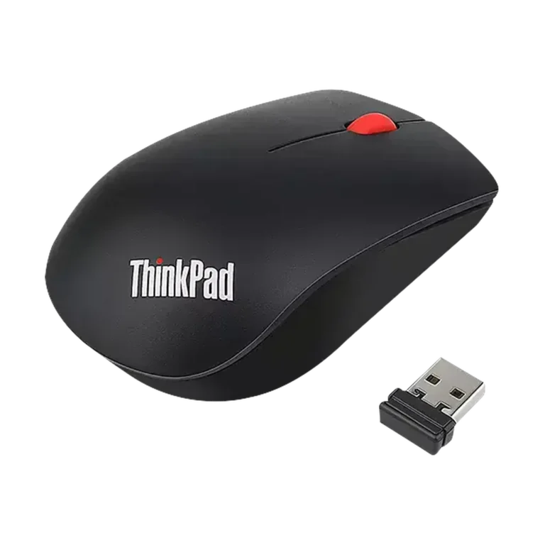 Souris sans fil lenovo thinkpad wireless vu de dos