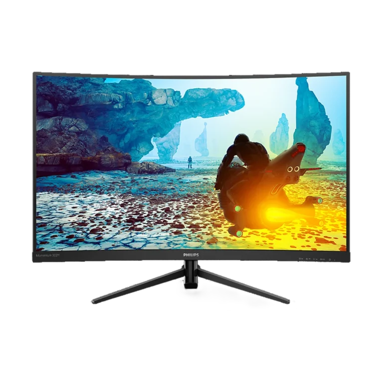 vswu9u.webp Écran Philips 322M8CZ | 31.5" FHD Curved Gaming 165Hz DisplayPort HDMI x2 — YouShop DZ
