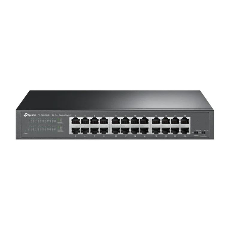 wswprg.webp TP-Link TL-SG1024D Switch Gigabit 24 Ports Rack/Bureau — YouShop DZ