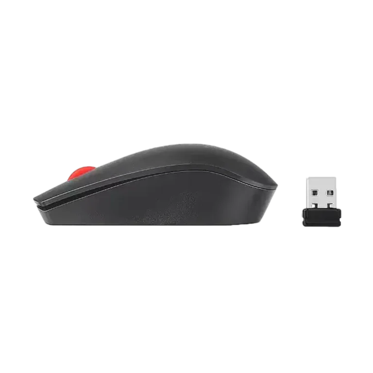 Souris sans fil lenovo thinkpad wireless vu coté gauche