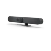 Logitech Rally Bar Mini Algérie Visioconférence Tout-en-un 4K (3) Barre de visioconférence 4K Logitech Rally Bar Mini Graphite - YouShop Algérie vue laterale avec capuchant