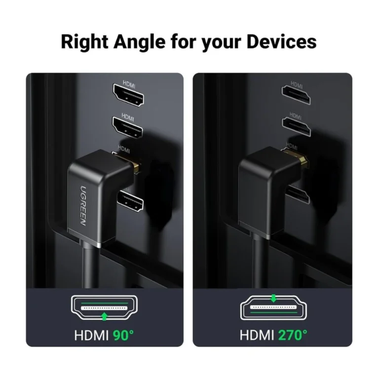 zm9dsm.webp UGREEN Câble HDMI 4K Coudé 90° 2m Noir 10173 — YouShop DZ