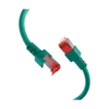 1twe80.webp Cordon reseau Ekivalan Cat6A S/FTP vert 3 m - RJ45 LSZH snagless — YouShop DZ