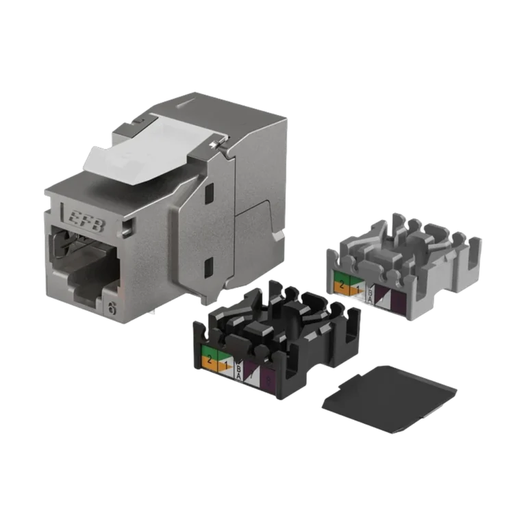 2ys155.webp Connecteur RJ45 Ekivalan Cat6 blinde sans outil (noyau Keystone) — YouShop DZ