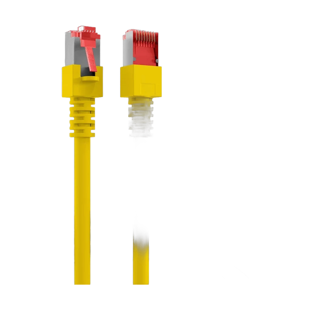 4l76jp.webp Cordon reseau Ekivalan Cat6A S/FTP jaune 1 m - RJ45 LSZH snagless — YouShop DZ