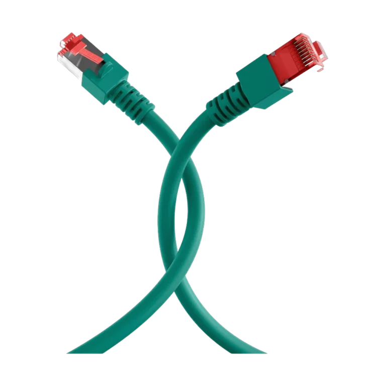 5w3qyc.webp Cordon reseau Ekivalan Cat6A S/FTP vert 3 m - RJ45 LSZH snagless — YouShop DZ