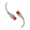 Cordon reseau Ekivalan Cat6A U/FTP gris 1 m - RJ45 LSZH snagless — YouShop DZ