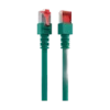 7ihqdb.webp Cordon reseau Ekivalan Cat6A S/FTP vert 3 m - RJ45 LSZH snagless — YouShop DZ