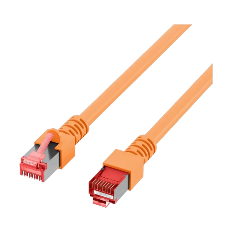 8g16a1.webp Cordon reseau Ekivalan Cat6A S/FTP orange 3 m - RJ45 LSZH snagless — YouShop DZ
