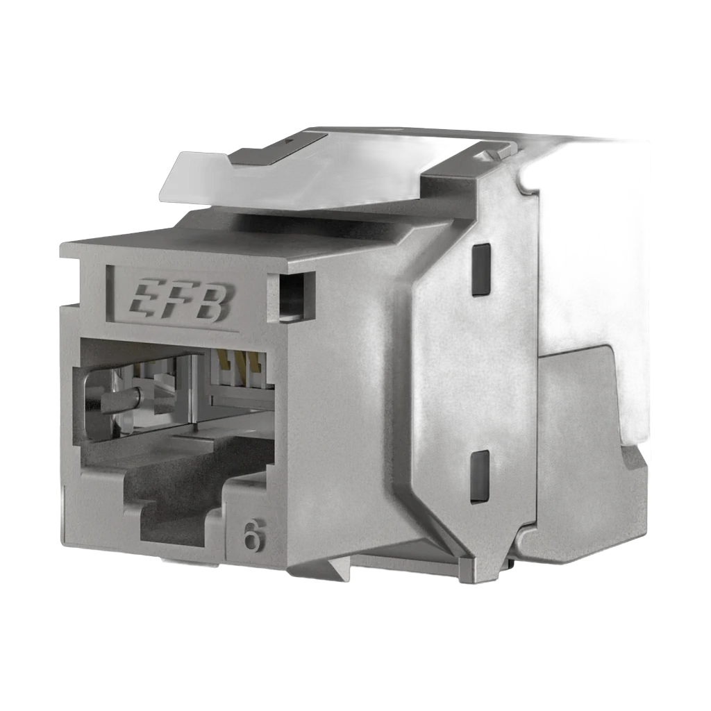 a8hb6z.webp Connecteur RJ45 Ekivalan Cat6 blinde sans outil (noyau Keystone) — YouShop DZ