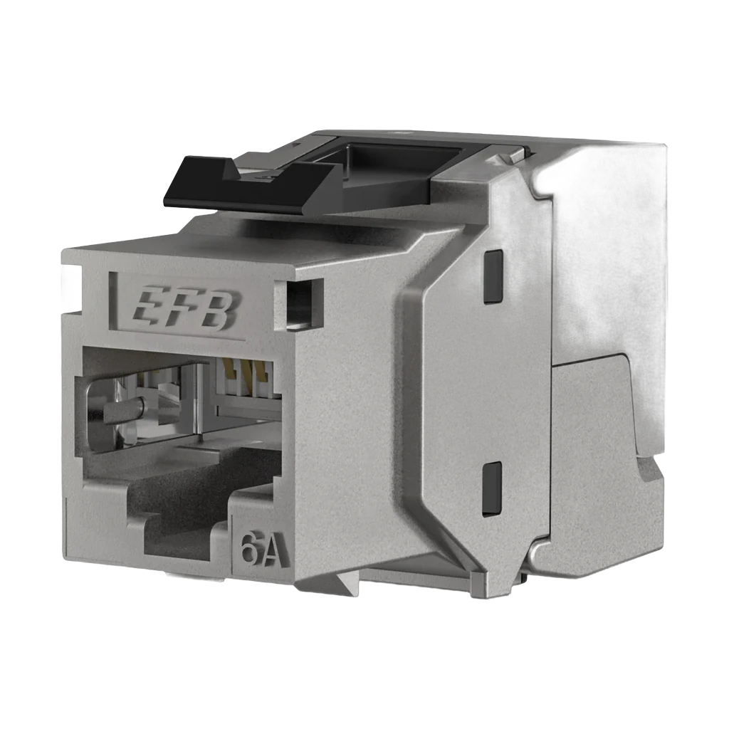 avrwya.webp Connecteur RJ45 Ekivalan Cat6A blinde sans outil (noyau Keystone) — YouShop DZ