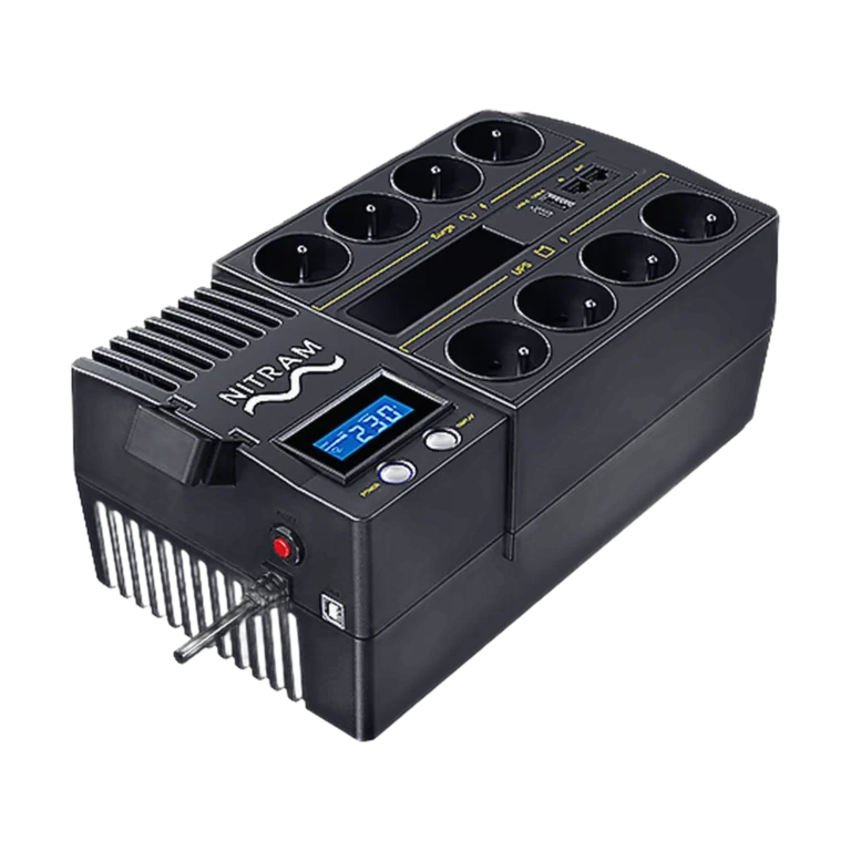chzg14.webp Onduleur NITRAM PowerBoxx PB700LCD - 700 VA / 420 W Line-Interactive Tour — YouShop DZ