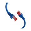 jvzx1z.webp Cordon reseau Ekivalan Cat6A S/FTP bleu 1 m - RJ45 LSZH snagless — YouShop DZ