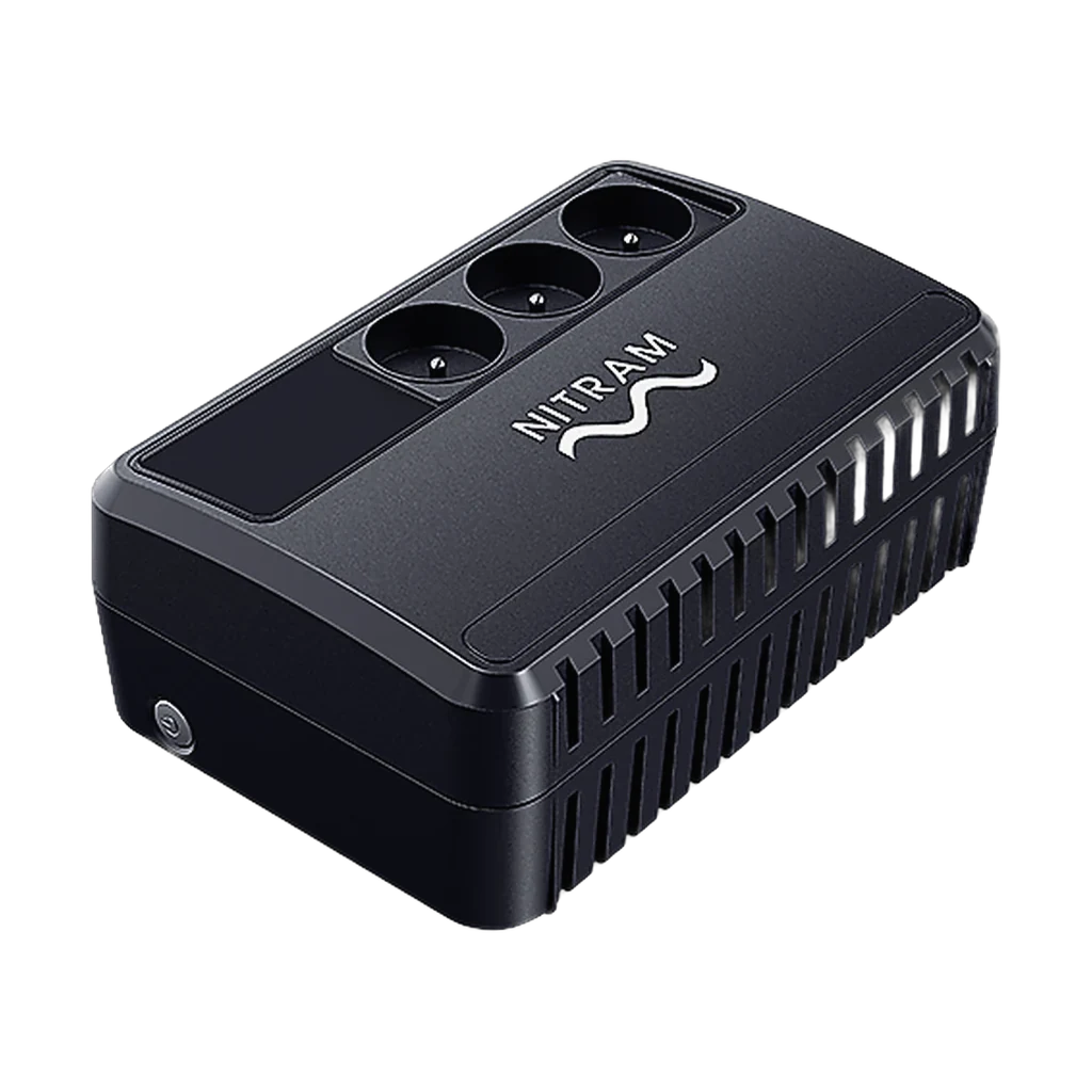 kpebnk.webp Onduleur NITRAM BU600E - 600 VA / 360 W Line-Interactive Tour — YouShop DZ