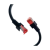 Cordon reseau Ekivalan Cat6A S/FTP noir 3 m - RJ45 LSZH snagless — YouShop DZ