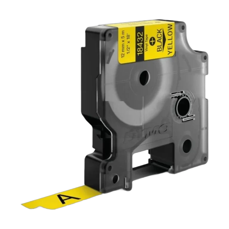 ql5gzq.webp Ruban etiquette DYMO Rhino vinyle 12 mm jaune S0718450 — YouShop DZ