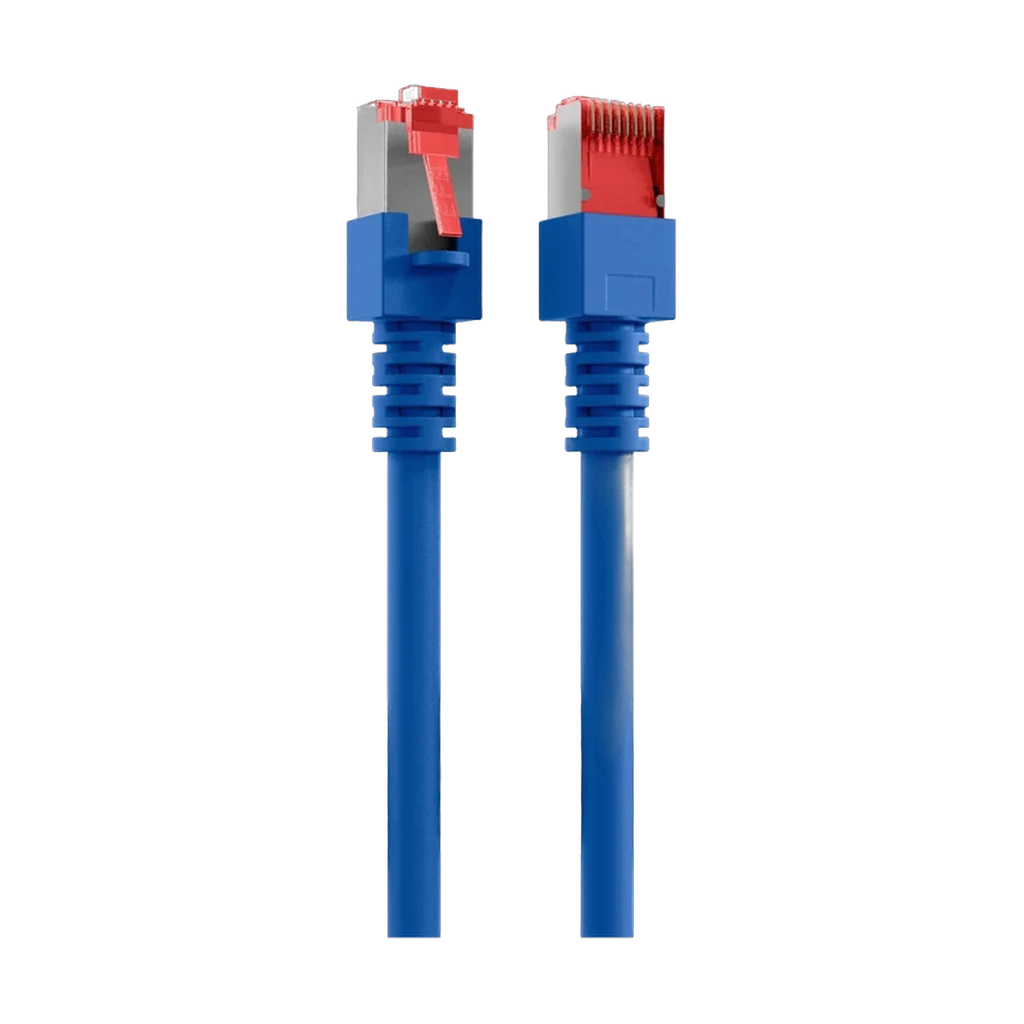 rh9jz1.webp Cordon reseau Ekivalan Cat6A S/FTP bleu 1 m - RJ45 LSZH snagless — YouShop DZ