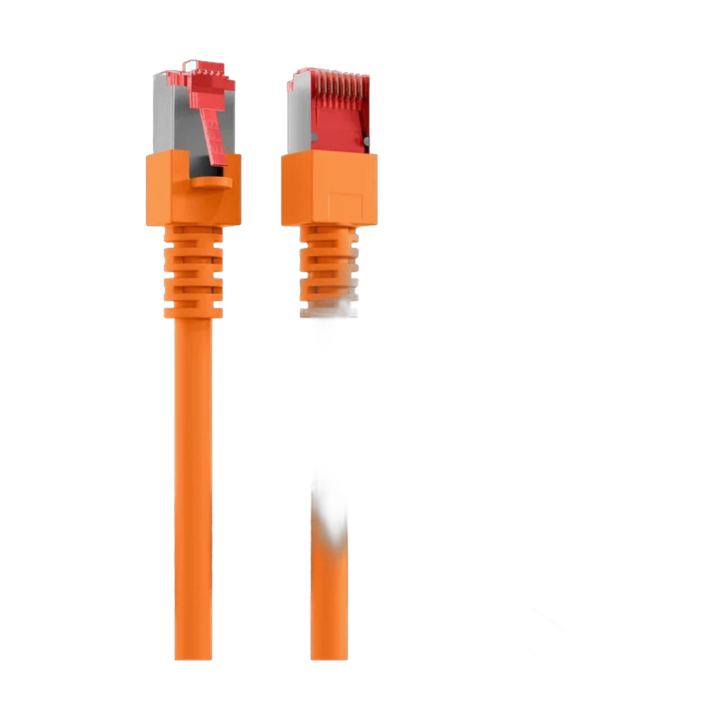 tvlpil.webp Cordon reseau Ekivalan Cat6A S/FTP orange 3 m - RJ45 LSZH snagless — YouShop DZ