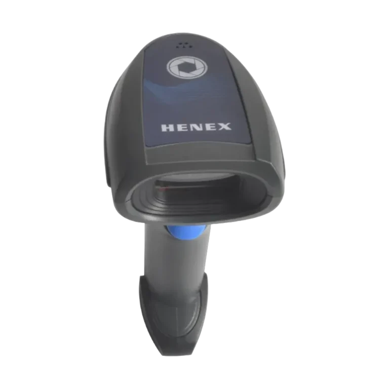 uw58me.webp Lecteur code-barres sans fil HENEX HC-5208R / RS — 2D / QR, Sans fil + Bluetooth + afficheur — YouShop DZ
